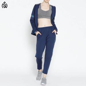 Couleur unie vêtements de sport femmes survêtements hiver femmes veste pantalon survêtement sweat décontracté mâle ensemble Top qualité survêtement - Product Image 4