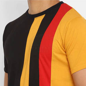 T-shirt pour homme tendance, design OEM, t-shirt en coton pour homme, meilleur prix, t-shirt en coton pour homme, qualité supérieure - Product Image 2