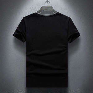 Vêtements pour hommes OEM avec logo personnalisé T-shirts en strass T-shirts à manches courtes en strass à séchage rapide Taux de vente global 2024 - Product Image 2