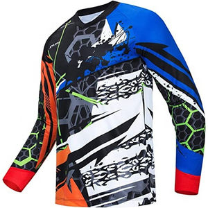 Servicio OEM de alta calidad, hecho a medida, transpirable, impermeable, de talla grande, camiseta de carreras de motos, diseño personalizable, logotipo % - Product Image 1