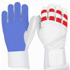 Guantes de Bateo de Béisbol Profesionales al por Mayor, de Cuero, con Puño Largo, Duraderos, Transpirables, Personalizables, Diseño Único - Product Image 6