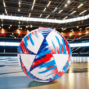 Tamaño oficial 5 Balón de fútbol americano Logotipo personalizable Cuero de PU PVC para entrenamiento de partidos - Product Image 1