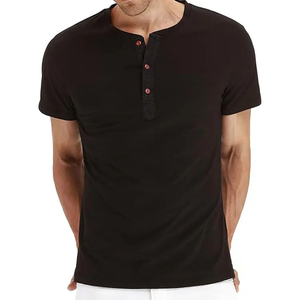 Camiseta de Algodón para Hombre, Diseño Moderno con Cuello Redondo, Manga Corta, Venta al Por Mayor - Product Image 1