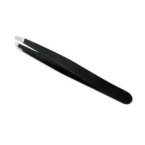 Pince à sourcils en acier inoxydable avec étiquette personnalisée en gros Produit en vrac personnalisé disponible - Product Image 5