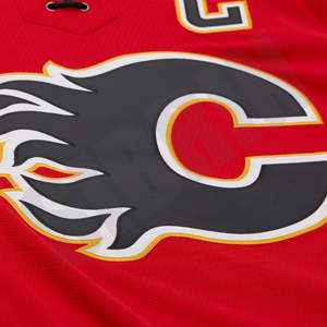 Maillot de hockey sur glace rouge personnalisé avec logo flamboyant C, nom cousu IGINLA, numéro 12, uniforme d'entraînement pour hommes, vêtements de sport, nouveau - Product Image 3
