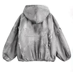 เสื้อฮู้ดของผู้ชายผ้าโพลีเอสเตอร์/ คอตตอน/ขนแกะดีไซน์พิเศษปักลายสำหรับฤดูหนาว - Product Image 6