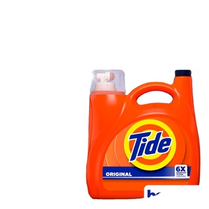 Détergent à lessive liquide Tide, parfum original, 125 fl oz, 100 lavages, nettoyage renforcé même à l'eau froide avec lavage concentré - Product Image 1