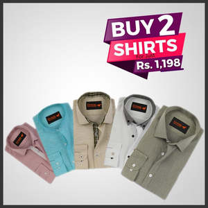 Camisas Formales para Hombre, Paquete de 2 - Multicolor - Product Image 2