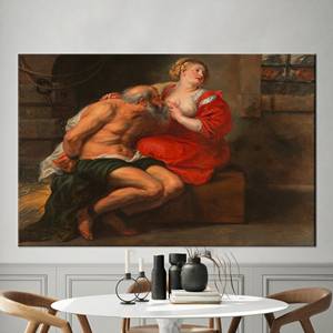 Impression sur toile du couple Peter Paul Rubens - Décoration murale célèbre, 1P : Prêt à accrocher - Product Image 1
