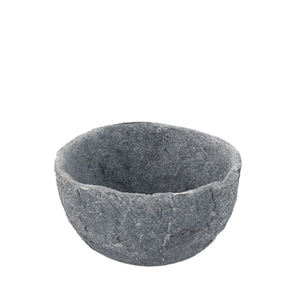 Bol à fruits rustique en bois Nouveau design Bol à fruits rond en bois avec base Bols de service alimentaire de table polonais brun - Product Image 4