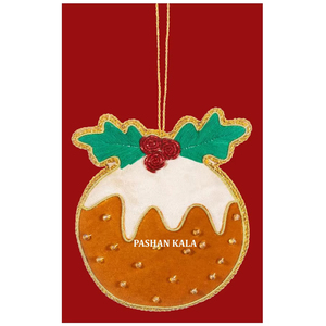 Pudding Christmas Hanging Ornament - Product Image 1