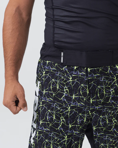 กางเกงขาสั้นแบบไทยสำหรับผู้ชายและผู้หญิงกางเกงขาสั้นแบบระเหิดสำหรับกีฬาแบบมีขอบ - Product Image 4