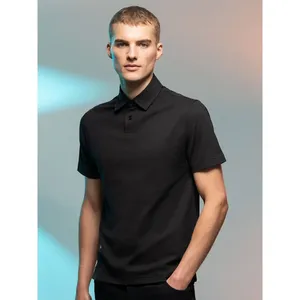 Chemises polo extensibles à manches courtes pour hommes, articles promotionnels personnalisés - Product Image 2