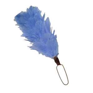 Pluma azul de cetrero, una pluma de estilo tradicional que se usa en tocados como gorros Glengarry o Balmoral. - Product Image 1