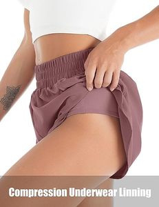Pantalones cortos de verano para mujer, ropa deportiva transpirable de cintura alta, ropa de calle de salón de Yoga, ropa de marca atlética de moda personalizada informal - Product Image 2