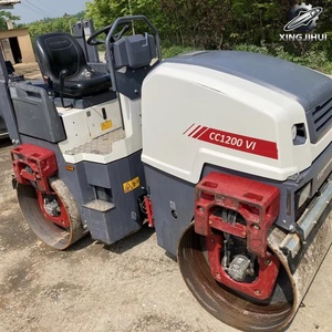 Rodillo Compactador Usado Dynapac CC1200VI, 3 Toneladas de Peso Operativo, Compactador Vibratorio de Doble Tambor, Marca Sueca Original, Compactador Pequeño - Product Image 6