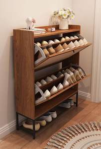 Étagère de rangement pour la maison HF Industries, style animal rond, étagère à chaussures multifonctionnelle, matériau en corne fait à la main, toucher réel, organisateur de rangement - Product Image 4