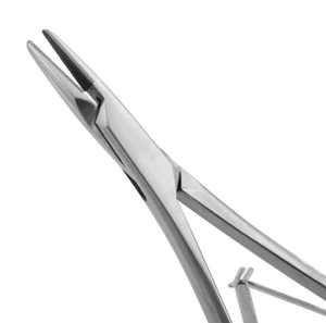 Pince Mathieu élastique étroite manuelle (porte-aiguille) pour le placement pour le travail de précision - Product Image 4