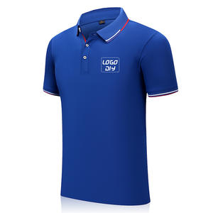 Camisetas de golf en blanco Camisetas lisas Logotipo personalizado Camiseta Polo Impresión Camiseta de talla grande para hombres - Product Image 2