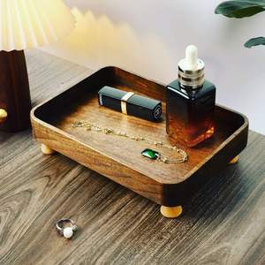 Bandeja de Joyería de Madera Hecha a Mano y Personalizable para Tiendas con Almacenamiento de Joyas - Product Image 4