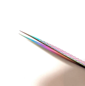 ชุดแหนบขนตาแบบหลายสี6ชิ้นสำหรับต่อขนตาอุปกรณ์ดูแลความงามกำจัดขนคิ้ว - Product Image 3