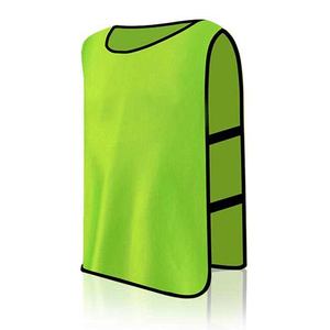 High Quality Soccer <b>Training</b> Vest <b>Bibs</b> Solid Summer Breathable Lightweight 100% Polyester Customizable Logo Pakistan - Product Image 2
