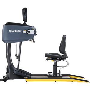 Ergómetro de Brazos SportsArt con Marco de Brazos Bilateral, Asiento Giratorio Ajustable, Pedalador de Ejercicio para Interiores - Product Image 5