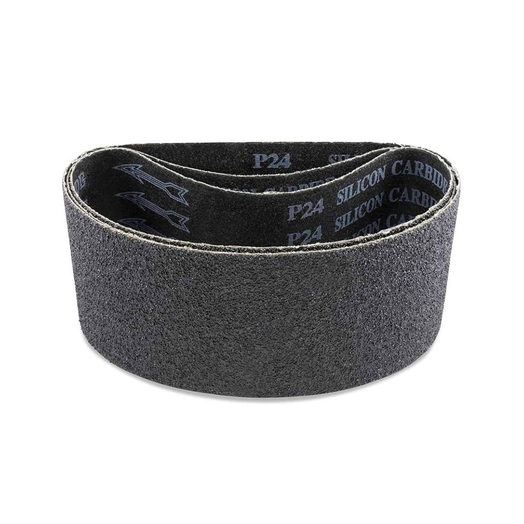Wholesale Customizable Silicon Carbide Sanding Cloth Belt Highly Durable for Wood/Steel/Metal 1mm Thickness OBM & OEM Supported