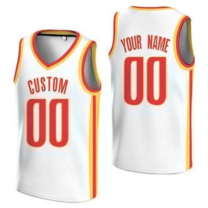Maillots de basket-ball matériau polyester respirant séchage rapide conception personnalisée 100% polyester respirant maillot de basket-ball grande taille - Product Image 3