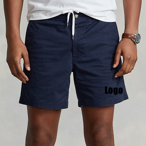 กางเกงขาสั้นตาข่ายสำหรับผู้ชายกางเกงวิ่งทำจากผ้าฝ้าย100% ทนทานระบายอากาศได้ดีกางเกงขาสั้นสำหรับออกกำลังกายในยิมติดป้ายโลโก้ได้ตามต้องการสำหรับฤดูร้อน - Product Image 3