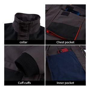 Overol de Trabajo Unisex de Algodón Cómodo, Ropa Protectora Transpirable y Duradera, Uniformes con Impresión Digital, Detección de Agujas, OEM - Product Image 2