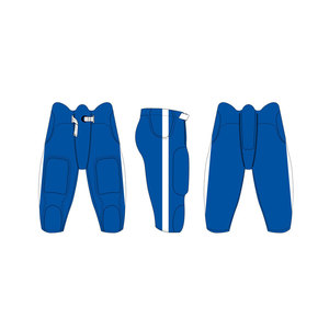 Conjunto de camiseta de fútbol americano personalizable, estilo juvenil, diseño transpirable, nombre y número del equipo, uniforme de fútbol americano - Product Image 6