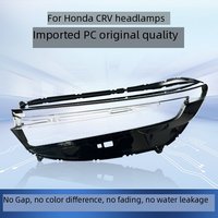 Haute qualité pour Honda CRV 2023 2024 Couvercle de lentille de phare avant Coque de phare avant Remplacement transparent Abat-jour Pièces d'éclairage automobile