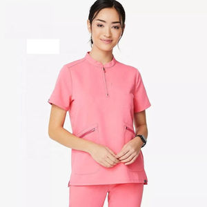 Confortable réutilisable médical Scrubs OEM nouveau Style coton unisexe hôpital médical Scrubs infirmière uniforme - Product Image 2