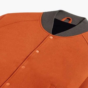 <b>Men's</b> Clothing <b>Men's</b> <b>Jacket</b> Wool Customized Material <b>Long</b> Sleeve New Fashion Design College Baseball <b>Jacket</b> For <b>Men</b> - Product Image 2