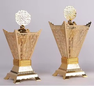 Soporte de incienso de gran tamaño, conjunto de quemador Bakhoor, regalos Eid de lujo, venta al por mayor, quemador Bakhoor para Ramadán - Product Image 2