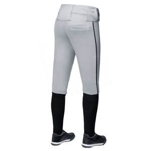 Pantalons de baseball personnalisés pour jeunes et hommes pantalons de softball grande taille vêtements de sport respirants vente en gros - Product Image 2