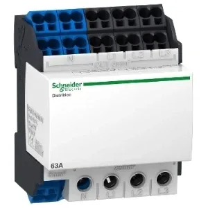 Morsettiera su Guida DIN LVS04041 Schneider Electric - Barra Terminale di Alta Qualità - Product Image 1