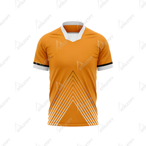 Maillot de football personnalisé avec logo et numéros d'équipe – Tenue de sport confortable pour les matchs de football. - Product Image 3