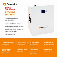Batterie solaire au lithium murale prête à être expédiée au Yémen, 8kW 25.6V 2.5kWh 5kWh, communication CAN, hybride réseau