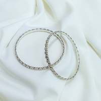 Bracelet jonc tendance en argent sterling 925 Swadeshi Pitara pour femme, motif marguerite, tailles 2,4-2,6 cm, pièce unique, cadeau