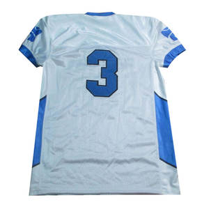 Camiseta de fútbol americano personalizada para hombres uniformes de equipos juveniles ropa deportiva sublimada transpirable al por mayor OEM ODM - Product Image 3