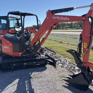 Mini-excavatrices KUBOTA KX030-4 neuves, poids opérationnel de 3 tonnes, composants principaux, machine de terrassement à chenilles en bon état - Product Image 4