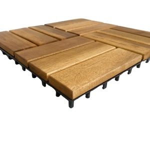 Baldosas de Madera de Acacia de Vietnam Resistentes al Agua y Antideslizantes, 300x300mm, Ecológicas, Certificadas por FSC, Garantía de 5 Años - Product Image 5