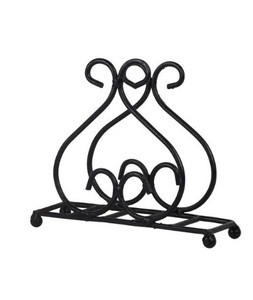 Decorative <b>Black</b> Iron <b>Table</b> Top Tissue <b>Cover</b> Desk Fancy Piece Metal Tissue Holder Handmade Wholesale <b>Table</b> Ware Tissue Holder - Product Image 1