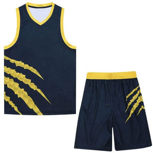 Conjunto de Uniforme de Baloncesto Sublimado de Alta Calidad 2026, 100% Poliéster, Tela de Malla Transpirable, Ropa de Equipo, Camiseta de Baloncesto - Product Image 4