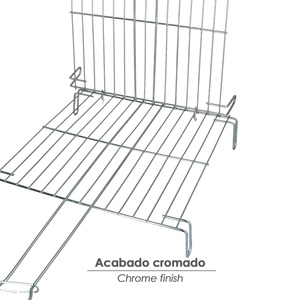 Double barbecue 50x50 cm. - Product Image 3