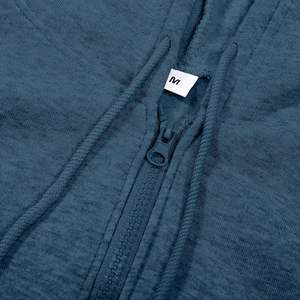 Sudadera con capucha de dos piezas con logotipo personalizado informal de lujo clásico de moda para hombre - Product Image 3