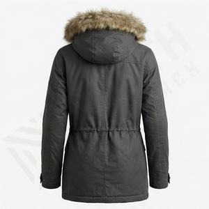 Chaqueta Parka de Invierno para Hombre, de Alta Calidad, Impermeable, de Algodón, con Forro de Lana Desmontable, Capucha Transpirable, Diseño Cálido, Ropa Exterior Formal - Product Image 2