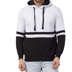 Sweat à capuche pour homme, streetwear, en coton molletonné, coupe ample, manches longues, doux, chaud, léger, décontracté, pour tous les jours, tendance, OEM ODM - Product Image 1